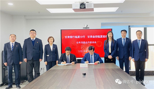 开局就是决战 起步就是冲刺——金控临夏担保、甘肃银行临夏分行开展业务座谈会